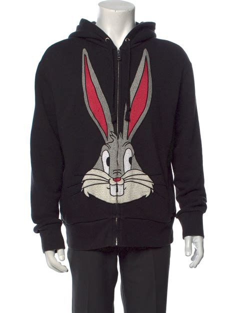 gucci loney tunes png|Gucci 2018 x Looney Tunes Bugs Bunny Hoodie .